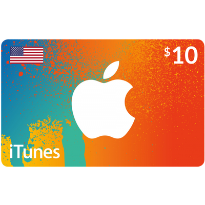 گیفت کارت اپل (آمریکا 10 دلار) تحویل آنی