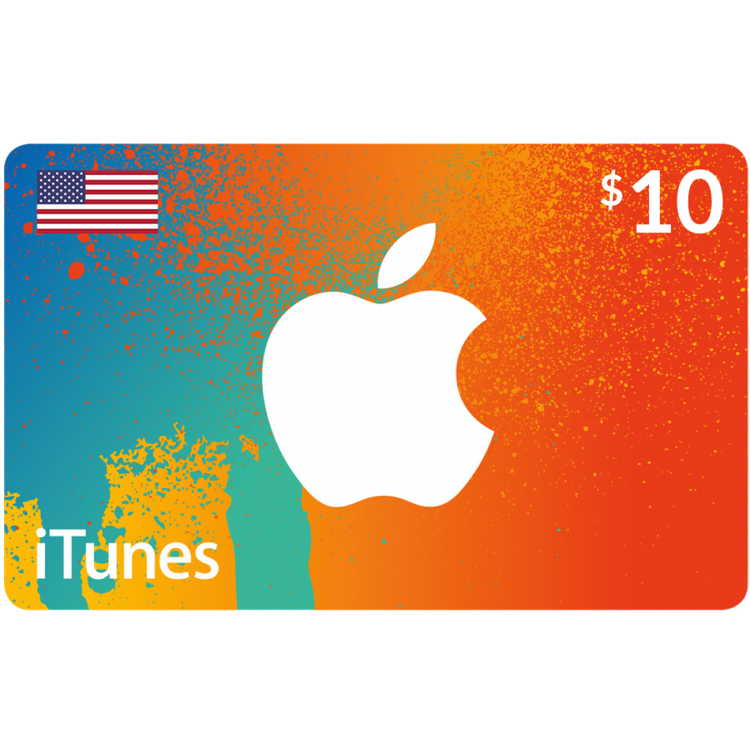 گیفت کارت اپل (آمریکا 10 دلار) تحویل آنی