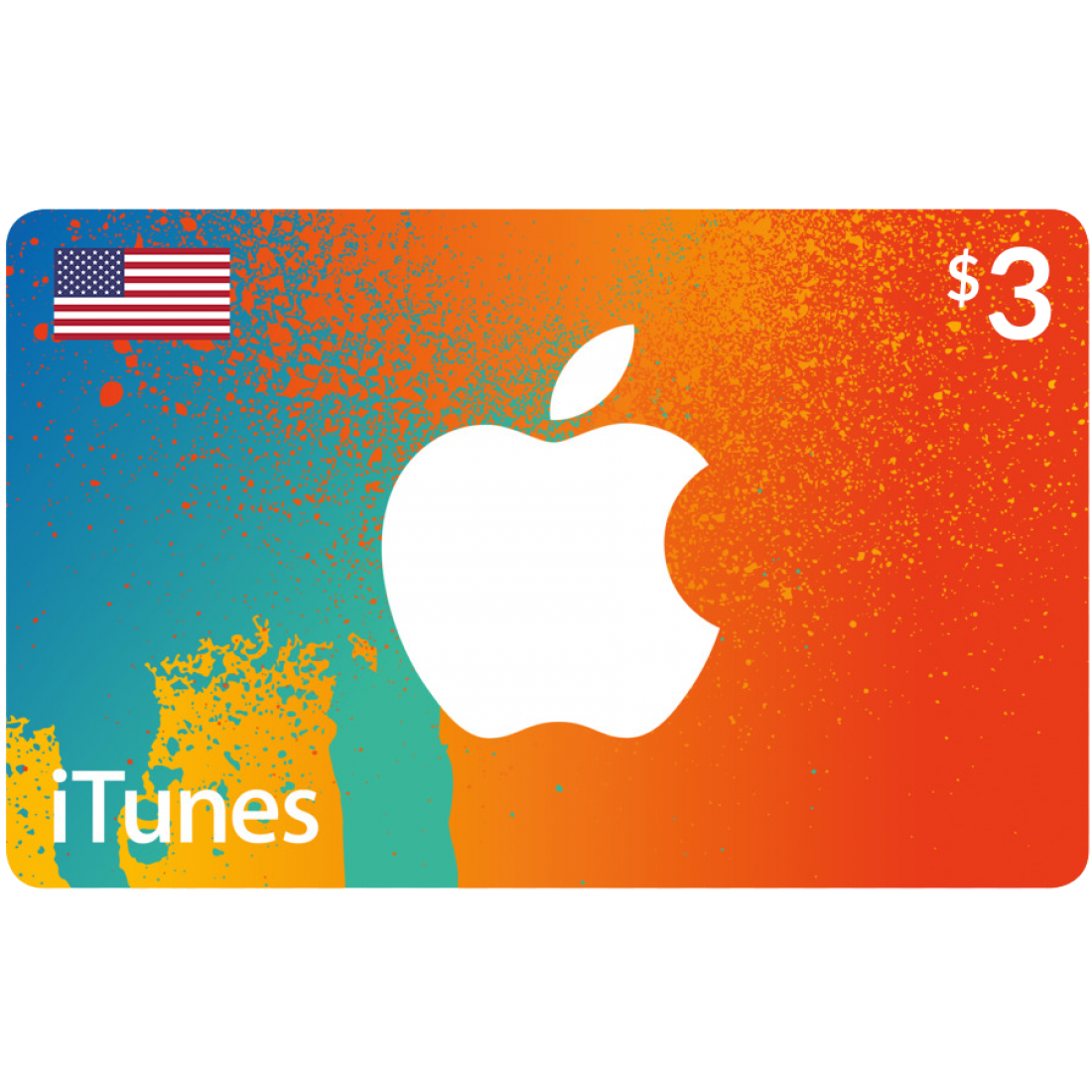 گیفت کارت اپل (آمریکا 3 دلار) تحویل آنی