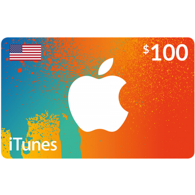 گیفت کارت اپل (آمریکا 100 دلار) تحویل آنی